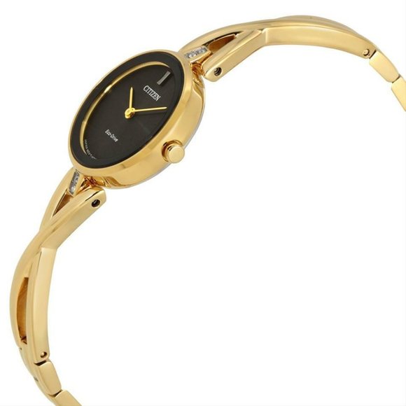 ?Citizen Women\'s Gold Eco-Drive 23mm Watch main image 4